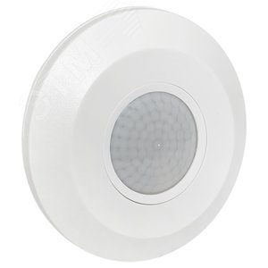 Изображение товара Датчик движения микроволновый белый 2000 Вт 360 градусов до 8м IP20 MW-705 PROxima (шт)