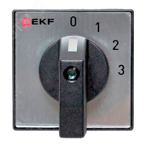 Переключатель кулачковый ПК-1-102 10А 2P 0-1-2-3 IP65 EKF - фото 2
