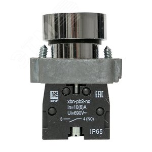 Кнопка BA61 синяя NO IP65 PROxima - фото 3