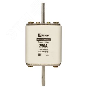 Вставка плавкая ППН-39 630/250А габарит 3 PROxima - фото 2