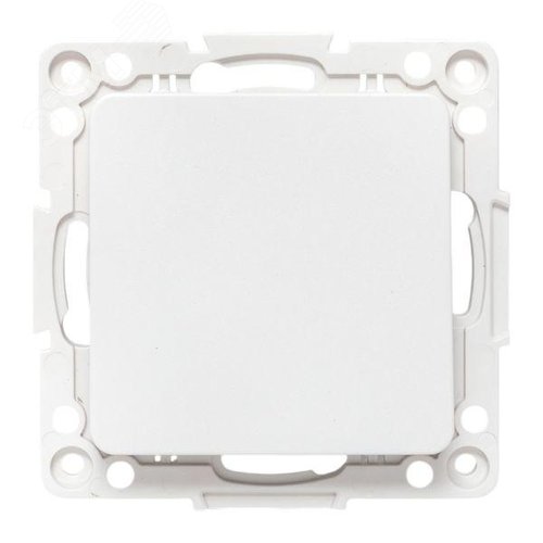 Механизм кнопки нажимной 10А белый Стокгольм EKF - фото 2