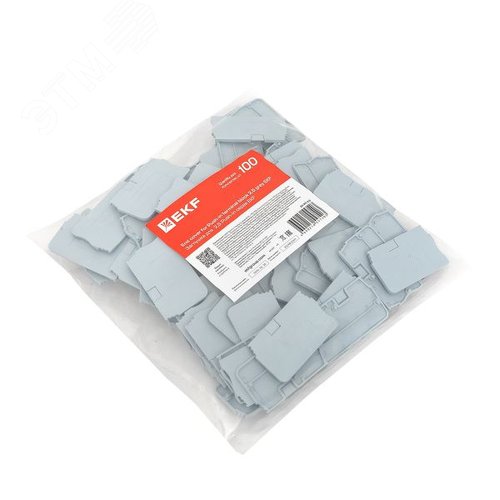 Заглушка для 2.5 Push-in серая - фото 4