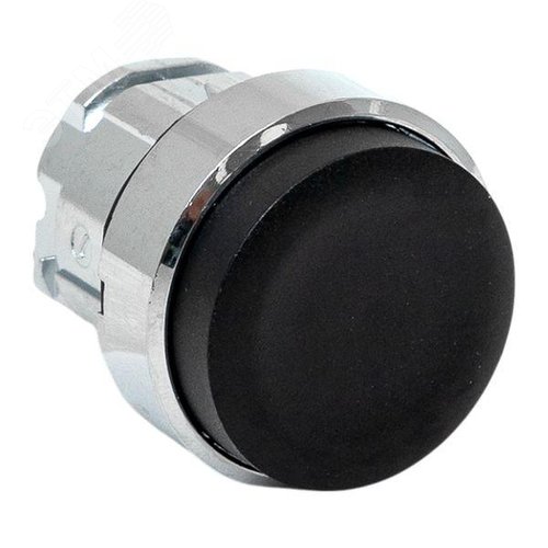 Исполнительный механизм кнопки XB4 черный выпирающая возвратный без фиксации, без подсветки IP65 - фото 1