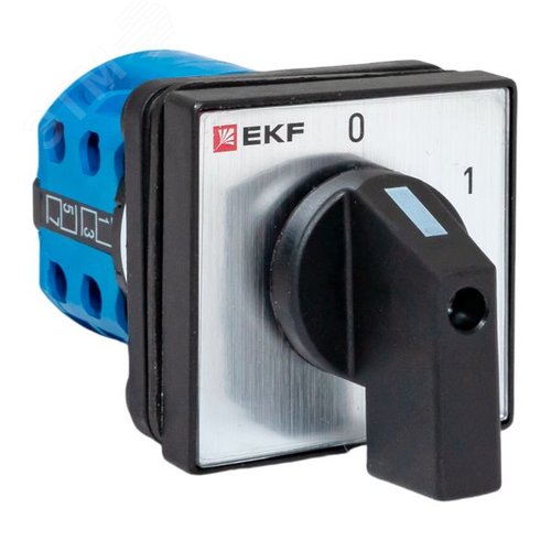 Переключатель кулачковый ПК-1-14 10А 4P 0-1 IP65 EKF - фото 1