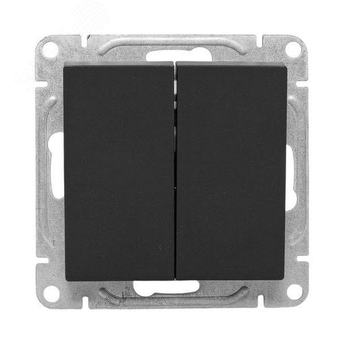 Эпика Механизм выключателя 2кл. проходной черный EKF - фото 2