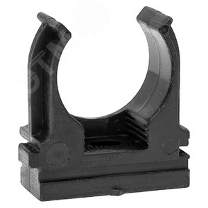 Крепеж-клипса для монтажного пистолета d20 мм (100 шт) черная -Plast