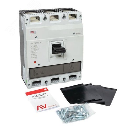 Автоматический выключатель AV POWER-4/3 630А 100kA TR AVERES - фото 11