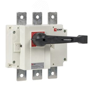 Изображение товара Рубильник-выключатель 630A 3P c рукояткой управления для прямой установки PowerSwitch PROxima (шт)