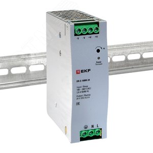 Блок питания на дин рейку 150 вт, 220 В AC /24 В DC - фото 2