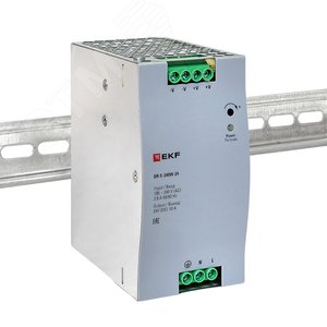 Блок питания на дин рейку 240 Вт, 220 В AC /24 В DC - фото 2