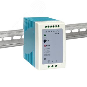 Блок питания на дин рейку 100 Вт, 220 В AC /12 В DC - фото 2