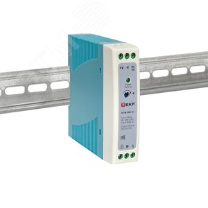 Блок питания на дин рейку 20 Вт, 220 В AC /24 В DC - фото 2