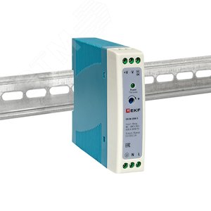 Блок питания на дин рейку 20 вт, 220 В AC /5 В DC - фото 2