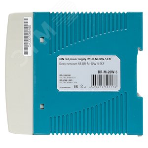 Блок питания на дин рейку 20 вт, 220 В AC /5 В DC - фото 6