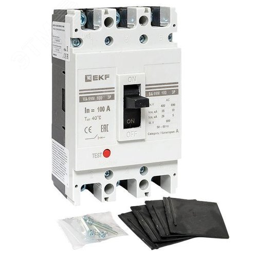 Выключатель автоматический ВА-99М/100 100А 3P 35кАPROxima - фото 3