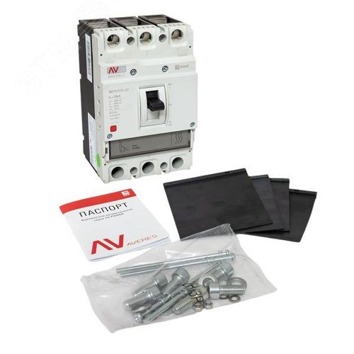 Выключатель автоматический AV POWER-2/3 125А 80kA TR AVERES - фото 11