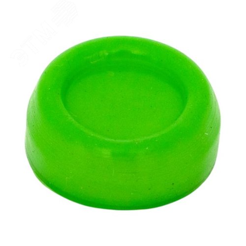Изображение товара Силиконовый колпачок зеленый для плоской кнопки XB4 (шт)