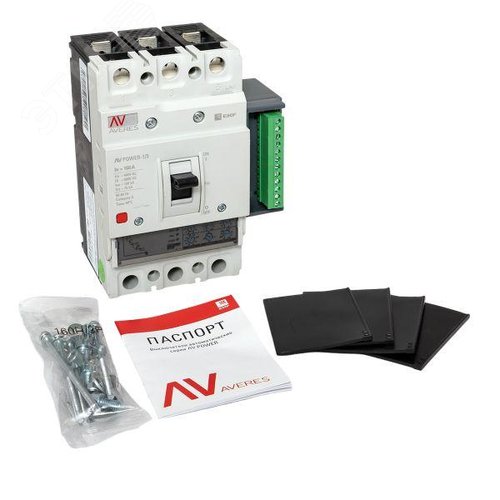 Автоматический выключатель AV POWER-1/3 160А 100kA ETU2.2 AVERES - фото 12