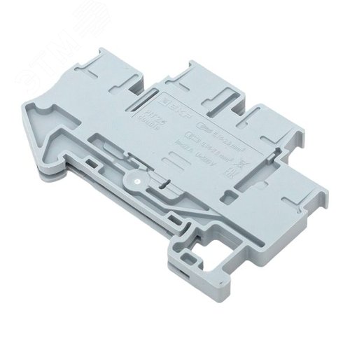 Клемма двухуровневая Push-in 2.5 мм2 4 вывода серая EKF - фото 7