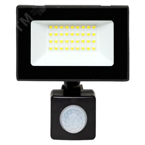 Прожектор светодиодный СДО-3003 с инфракрасным датчиком движения 30 Вт 6500К IP54 LUMA - фото 2
