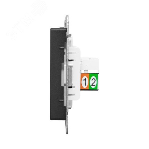 Эпика Механизм розетки RJ11 черный EKF - фото 5