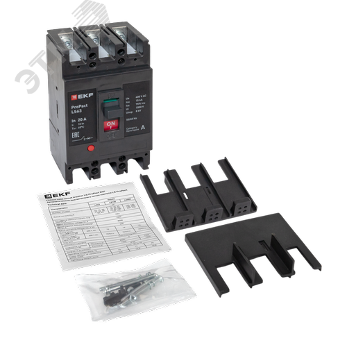 LS63 15кА 3P 20А ProPact EKF - фото 10