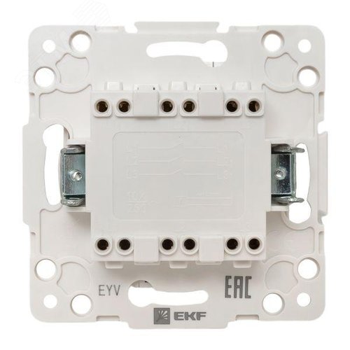 Стокгольм Механизм Выключателя 3-кл. 10А белый - фото 4