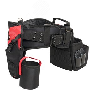 Пояс монтажника с 3 сумками и разгрузочными ремнями - фото 2