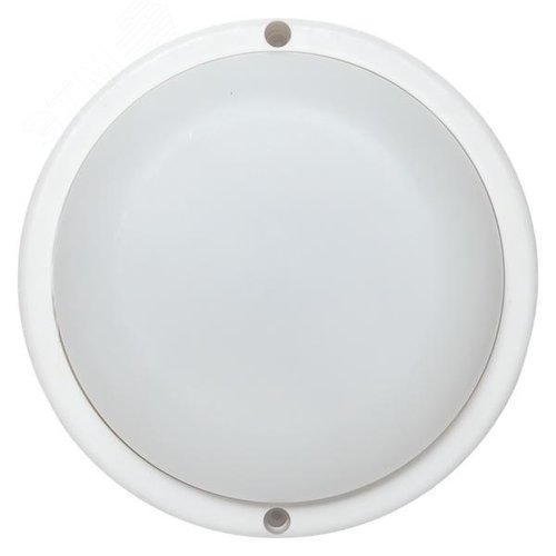 Светильник светодиодный ЖКХ круг ДПО-1300 с микроволновым датчиком движения 12Вт 6500K IP65 LUMA - фото 2