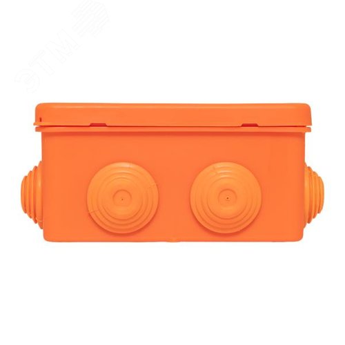 Коробка огнестойкая E45 100х100х50мм с клеммниками 7 полюсов 0,5-10мм2 IP55 HF EKF - фото 4