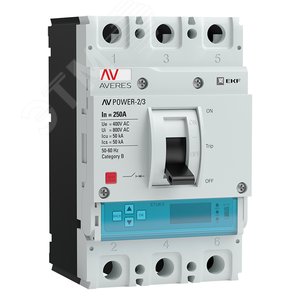 Выключатель автоматический AV POWER-2/3 250А 50кА ETU6.2 - фото 1