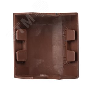 Угол внешний (40х16) (4 шт) Plast под темное дерево - фото 2