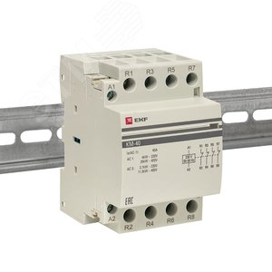 Контактор модульный КМ 40А 4NC (3 мод.) PROxima - фото 3