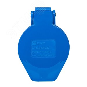 Розетка кабельная 32А 2Р+Е IP44 переносная 220В - фото 2