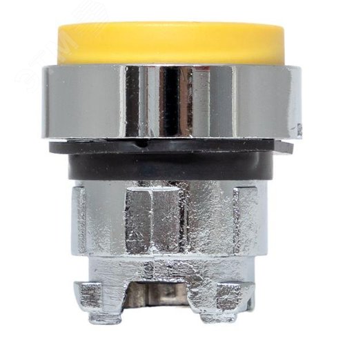 Механизм кнопки исполнительный XB4 желтый выпирающая возвратный без фиксации без подсветки PROxima - фото 3