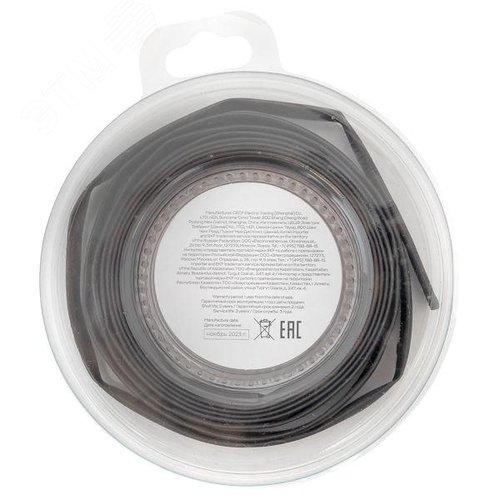 ТУТ нг 8/4 черная ролик 2 м EKF - фото 3