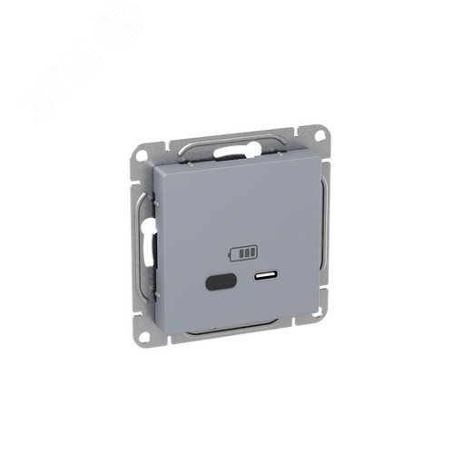 Эпика Механизм розетки USB-С быстрая алюминий EKF - фото 2