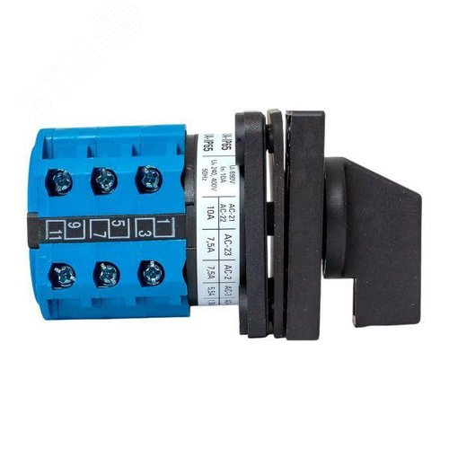 Переключатель кулачковый ПК-1-23 10А 3P 1-0-2 IP65 PROxima - фото 3