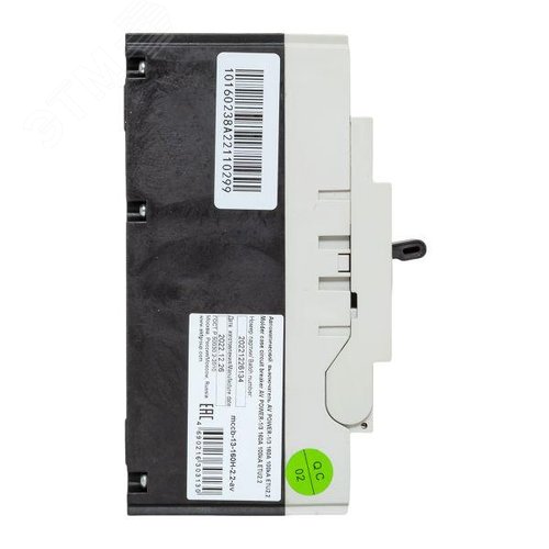 Автоматический выключатель AV POWER-1/3 160А 100kA ETU2.2 AVERES - фото 4