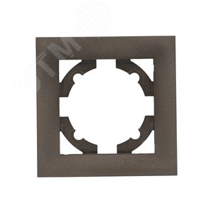 Валенсия Рамка 1-местная графит - фото 2