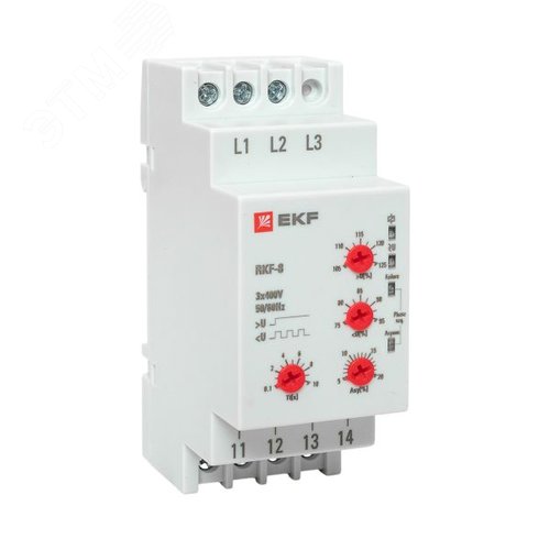 Изображение товара Реле контроля фаз многофункциональное (шт)