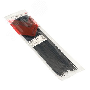 Хомут P6.6 стандартный черный 3.6x370 (100шт) FlexLock PROxima - фото 3