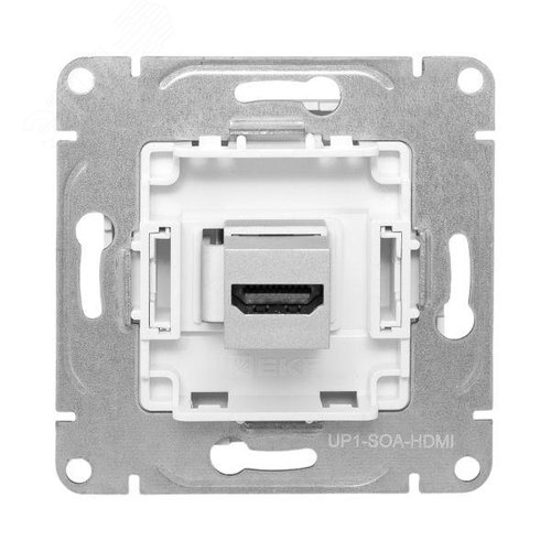 Эпика Механизм розетки HDMI алюминий EKF - фото 4