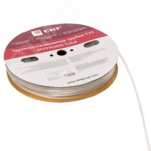 Термоусаживаемая трубка ТУТ 6/3 прозрачная рулон PROxima - фото 4