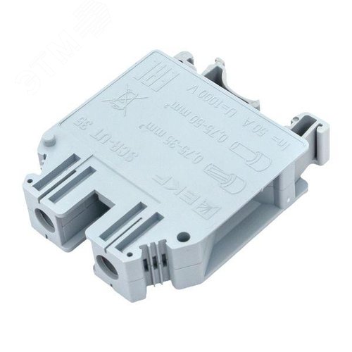 Клемма проходная винтовая UT 35 мм2 серая EKF - фото 7