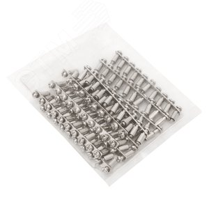 Перемычка тип 10PIN для двухуровневых клемм 4.0 мм2 (10 шт.) EKF - фото 4