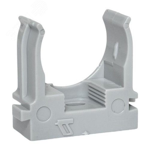 Крепеж-клипса для монтажного пистолета d25 мм серая -Plast - фото 1