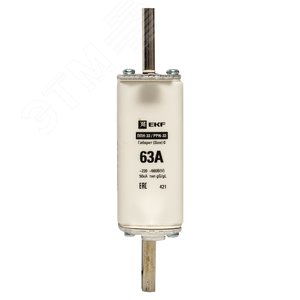 Вставка плавкая ППН-33 160/63А габарит 0 - фото 3