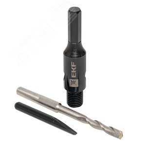 Адаптер Hex M16 с центровочным сверлом Expert - фото 2