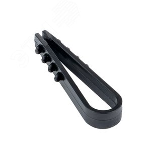 Дюбель-хомут для круглого кабеля (5-10мм) черный (50шт.) PROxima - фото 3